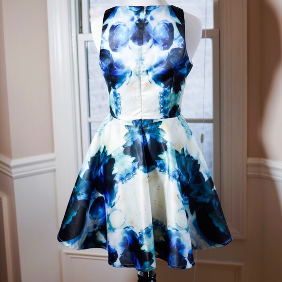 Blue and White Princess Style Dress - Picture 2 of 6